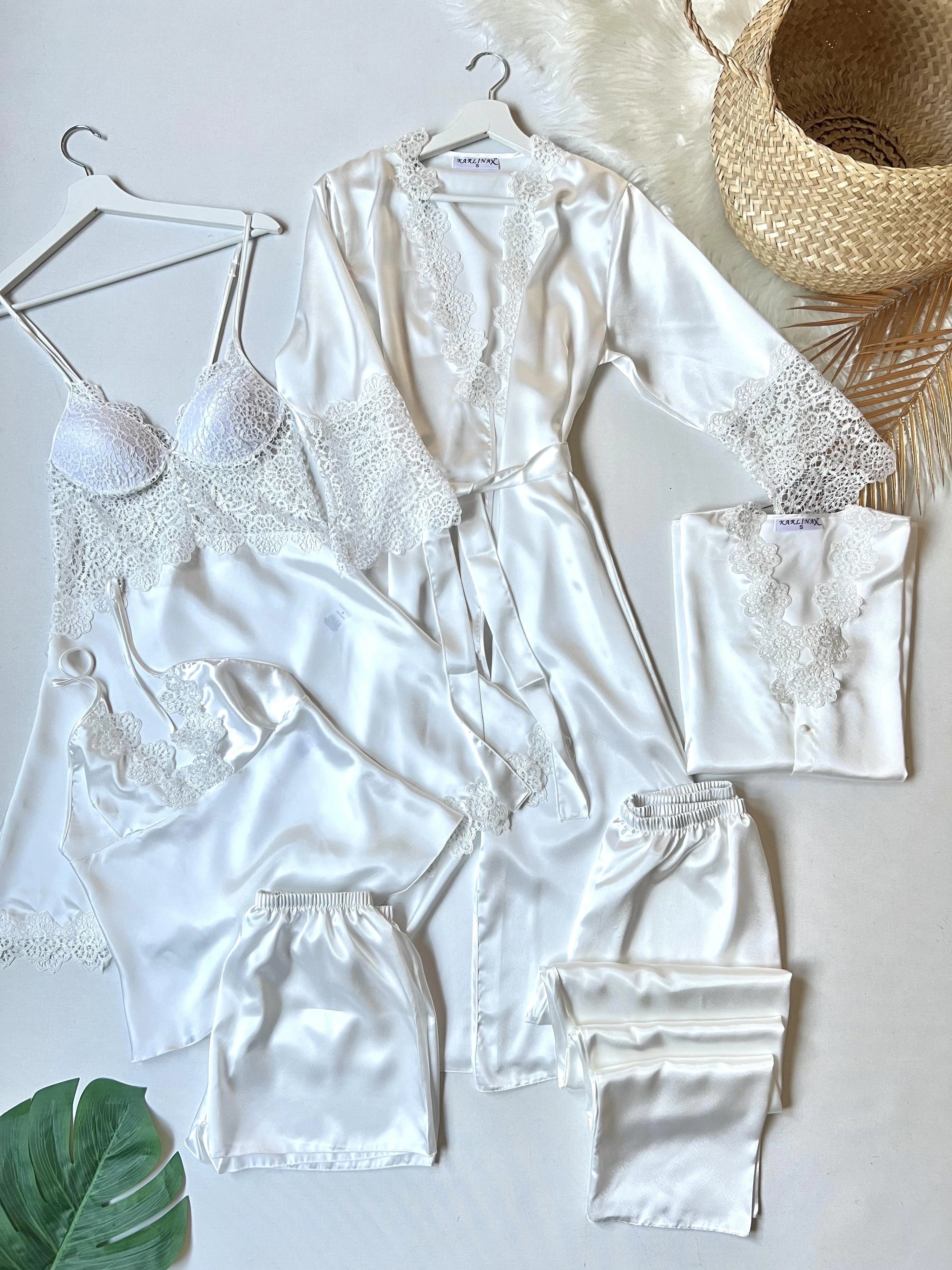 طقم "أثير" الساتان ٦ قطع